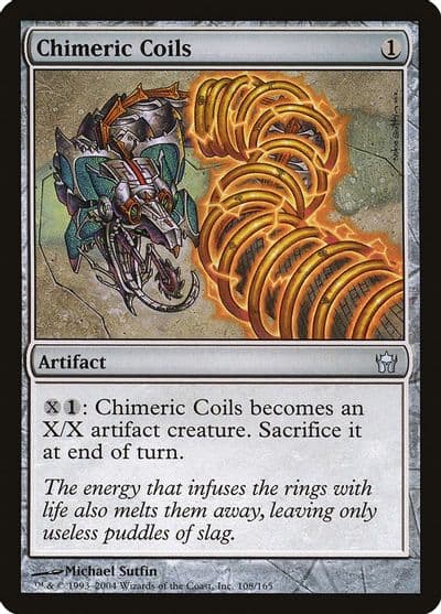Chimeric Coils Fifth Dawn Magic card