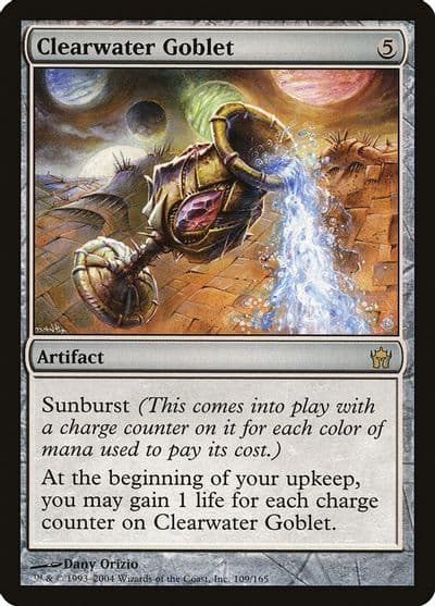 Clearwater Goblet Fifth Dawn Magic card