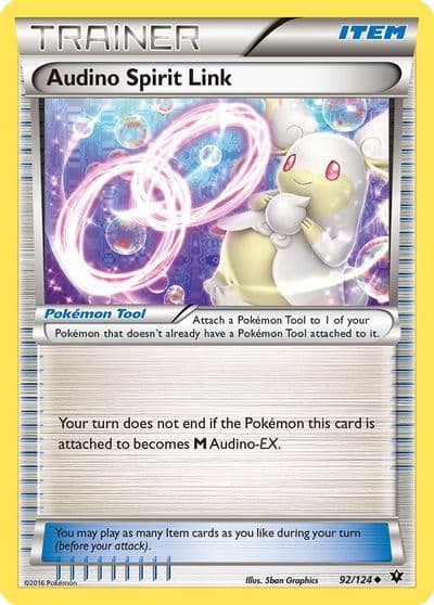 Audino Spirit Link XY - Fates Collide Pokemon card