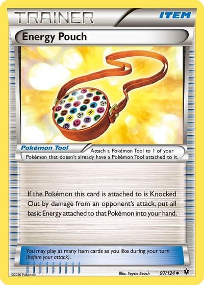 Energy Pouch XY - Fates Collide Pokemon card