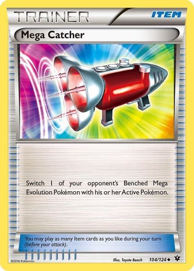 Mega Catcher XY - Fates Collide Pokemon card