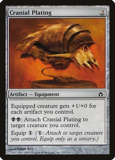 Cranial Plating Fifth Dawn Magic card
