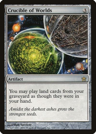 Crucible of Worlds Fifth Dawn Magic card