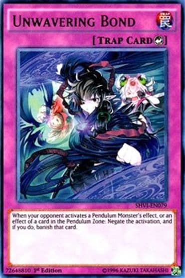 Unwavering Bond Shining Victories Yu-Gi-Oh! card