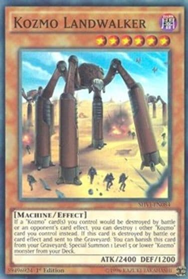 Kozmo Landwalker Shining Victories Yu-Gi-Oh! card