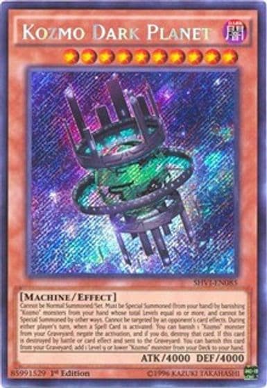 Kozmo Dark Planet Shining Victories Yu-Gi-Oh! card