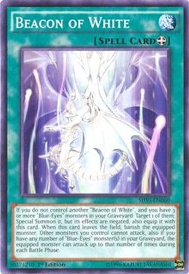 Beacon of White Shining Victories Yu-Gi-Oh! card