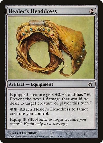 Healers Headdress Fifth Dawn Magic card