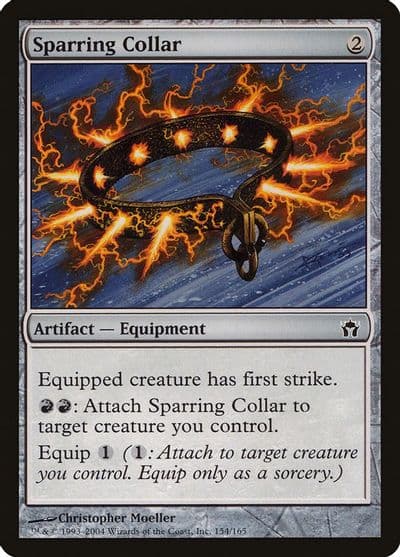 Sparring Collar Fifth Dawn Magic card