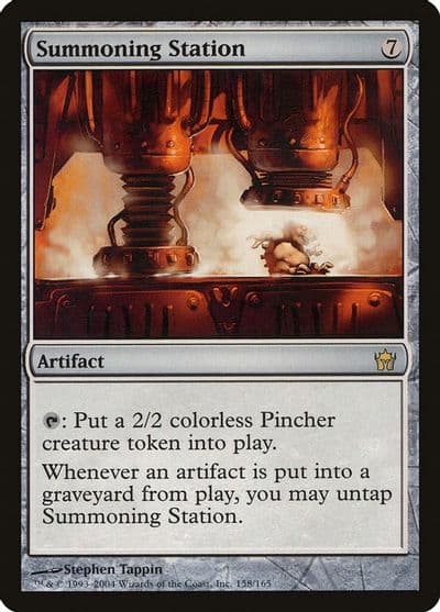 Summoning Station Fifth Dawn Magic card