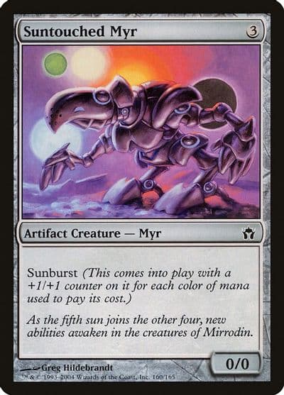 Suntouched Myr Fifth Dawn Magic card