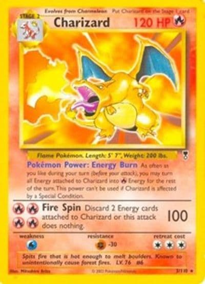 Charizard (WotC Legendary Collection) Deck Exclusives Pokemon card