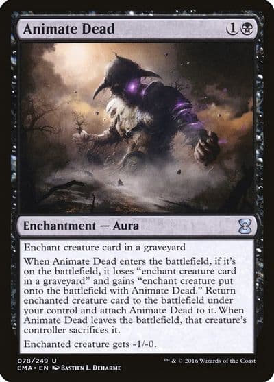 Animate Dead Eternal Masters Magic card