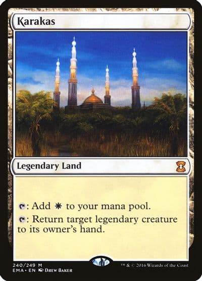 Karakas Eternal Masters Magic card