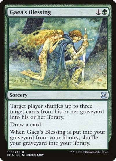 Gaeas Blessing Eternal Masters Magic card