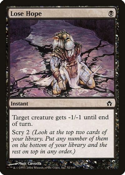 Lose Hope Fifth Dawn Magic card