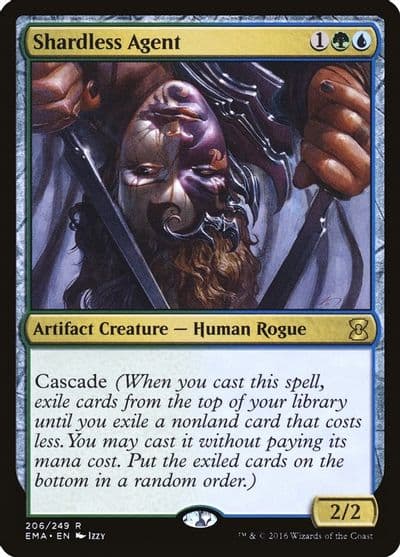 Shardless Agent Eternal Masters Magic card