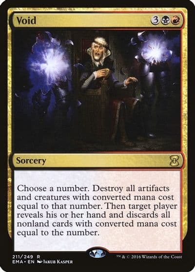 Void Eternal Masters Magic card