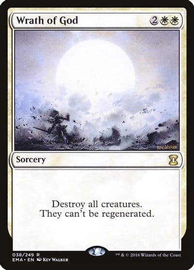 Wrath of God Eternal Masters Magic card