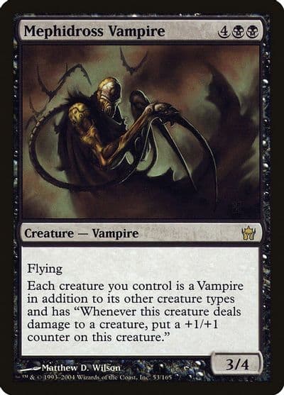 Mephidross Vampire Fifth Dawn Magic card
