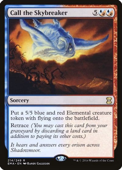 Call the Skybreaker Eternal Masters Magic card