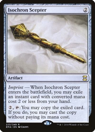 Isochron Scepter Eternal Masters Magic card