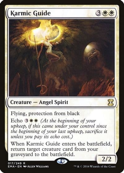 Karmic Guide Eternal Masters Magic card