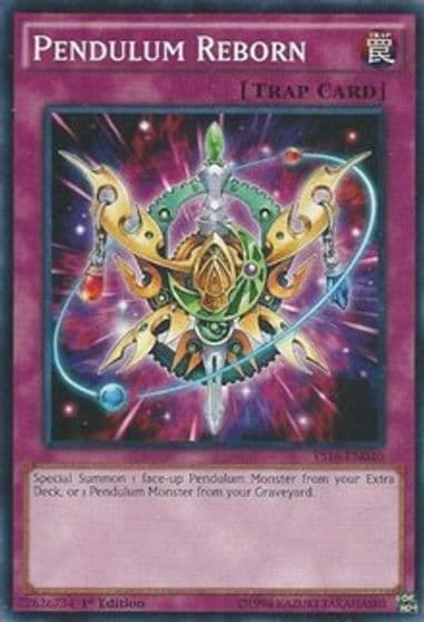 Pendulum Reborn Starter Deck: Yuya Yu-Gi-Oh! card