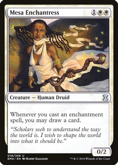 Mesa Enchantress Eternal Masters Magic card