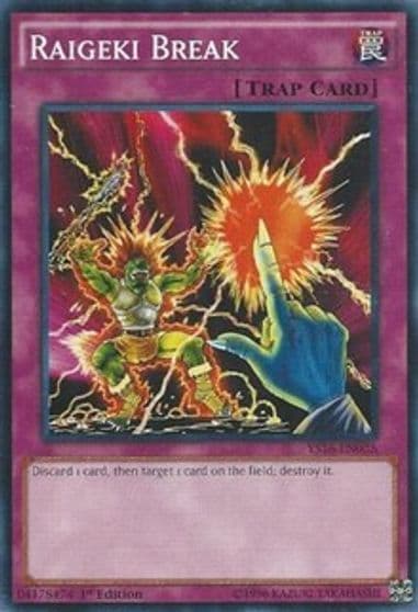 Raigeki Break Starter Deck: Yuya Yu-Gi-Oh! card