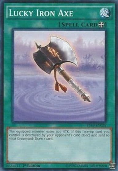 Lucky Iron Axe Starter Deck: Yuya Yu-Gi-Oh! card