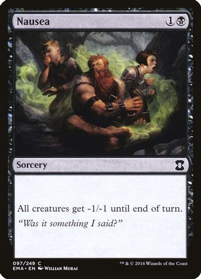 Nausea Eternal Masters Magic card