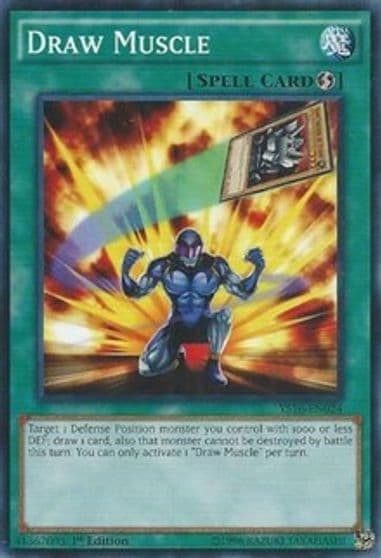 Draw Muscle Starter Deck: Yuya Yu-Gi-Oh! card