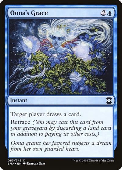 Oonas Grace Eternal Masters Magic card