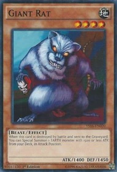 Giant Rat Starter Deck: Yuya Yu-Gi-Oh! card