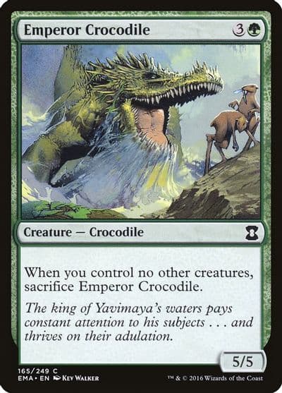 Emperor Crocodile Eternal Masters Magic card