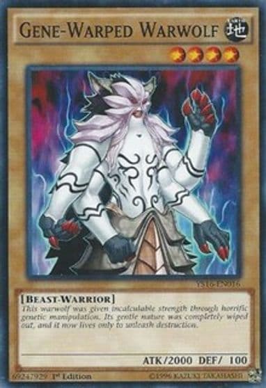 Gene Warped Warwolf Starter Deck: Yuya Yu-Gi-Oh! card