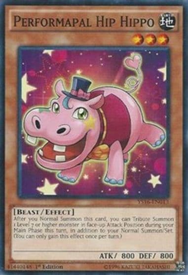 Performapal Hip Hippo Starter Deck: Yuya Yu-Gi-Oh! card