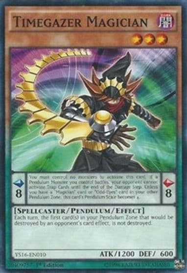 Timegazer Magician Starter Deck: Yuya Yu-Gi-Oh! card