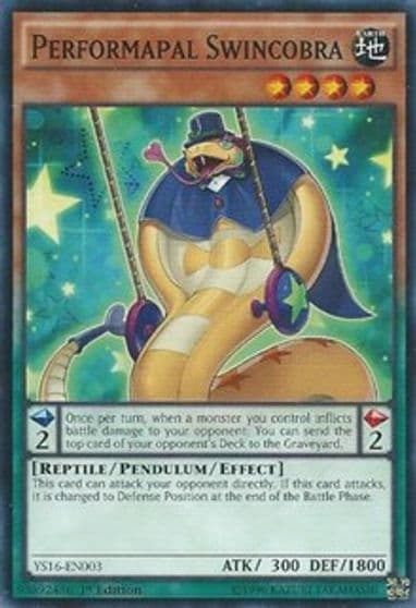 Performapal Swincobra Starter Deck: Yuya Yu-Gi-Oh! card