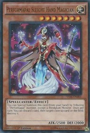 Performapal Sleight Hand Magician Starter Deck: Yuya Yu-Gi-Oh! card