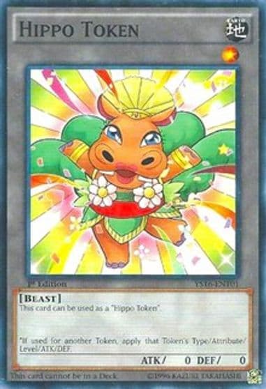 Token Hippo Orange Starter Deck: Yuya Yu-Gi-Oh! card