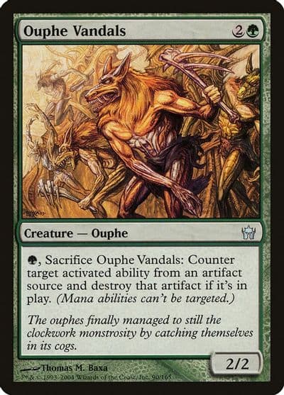 Ouphe Vandals Fifth Dawn Magic card