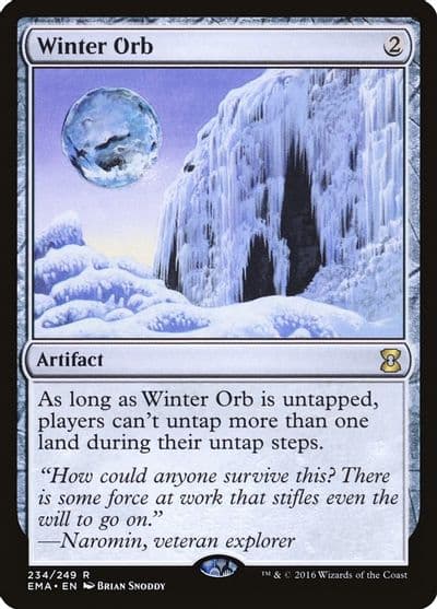 Winter Orb Eternal Masters Magic card