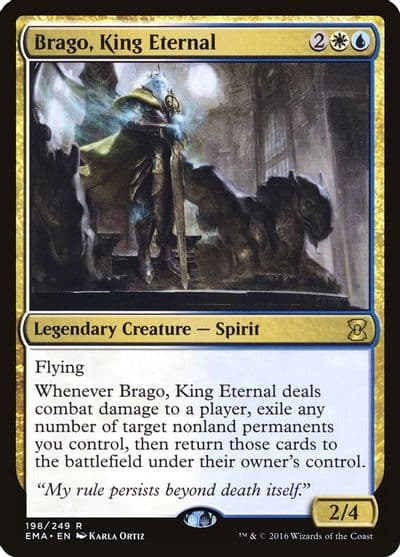 Brago King Eternal Eternal Masters Magic card