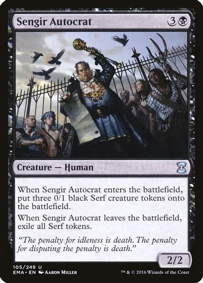 Sengir Autocrat Eternal Masters Magic card