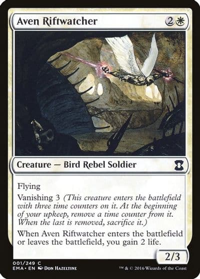 Aven Riftwatcher Eternal Masters Magic card