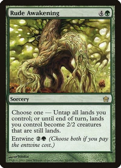 Rude Awakening Fifth Dawn Magic card