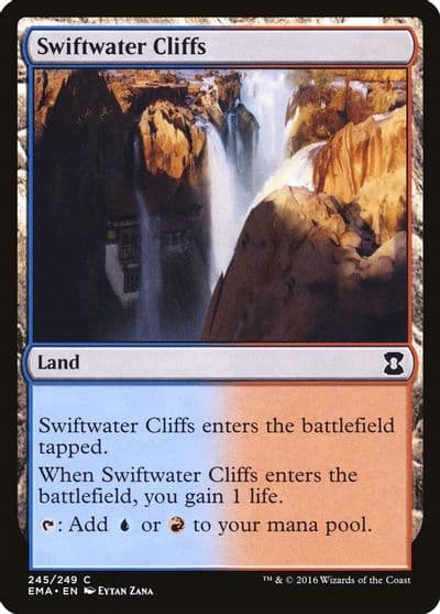 Swiftwater Cliffs Eternal Masters Magic card