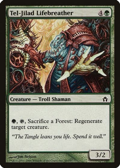 Tel Jilad Lifebreather Fifth Dawn Magic card